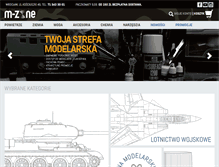 Tablet Screenshot of m-zone.pl